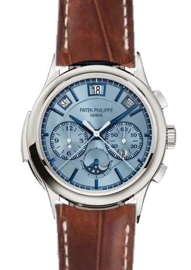 Grand Complications 5308G-001 avec Bracelet alligator vintage cognac cousu main