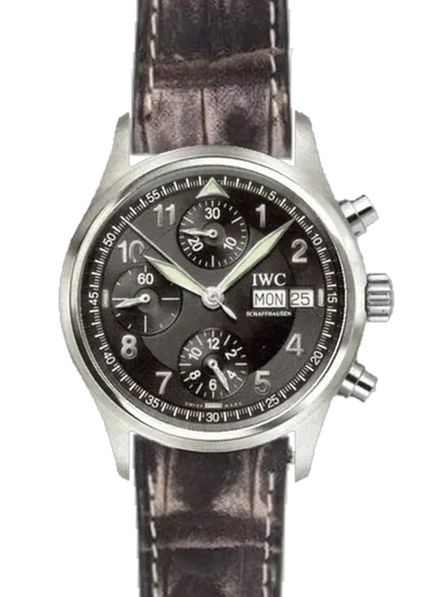 Pilot IW3706-15 con Correa de cocodrilo vintage color coñac