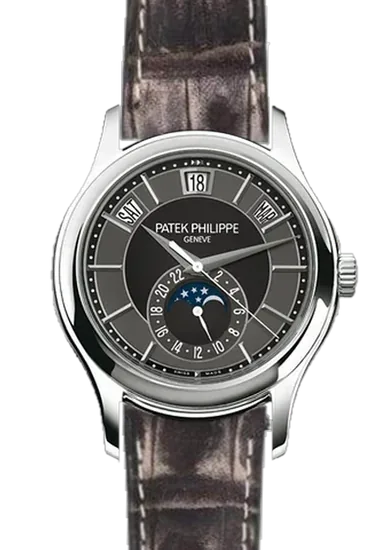 Complications 5205G-010 con Correa de cocodrilo vintage color coñac