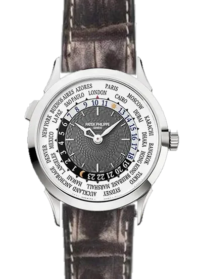 Complications 5230G-001 con Correa de cocodrilo vintage color coñac