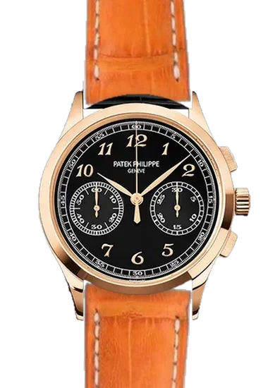 Complications 5170R-010 con Correa de caimán naranja mate cosida a mano
