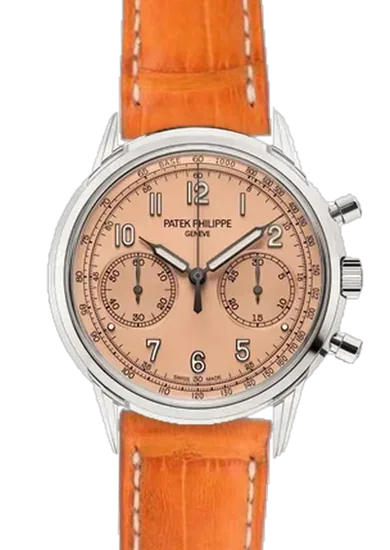 Complications 5172G-010 avec Bracelet alligator orange mat cousu main