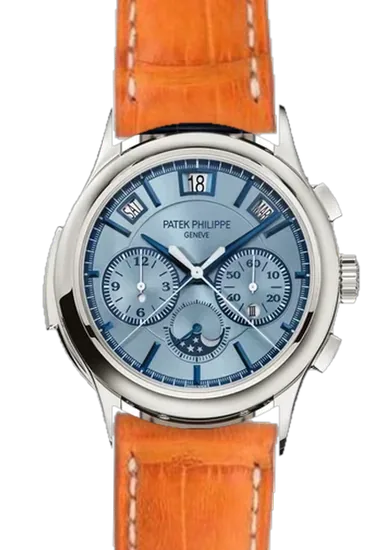 Grand Complications 5308G-001 avec Bracelet alligator orange mat cousu main