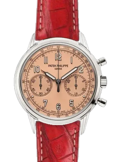 Complications 5172G-010 avec Bracelet Caiman Latirostris Rouge Mat — Cousu Main