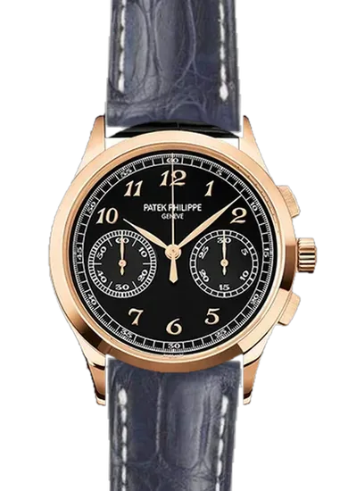 Complications 5170R-010 con Correa de caimán azul mate cosida a mano