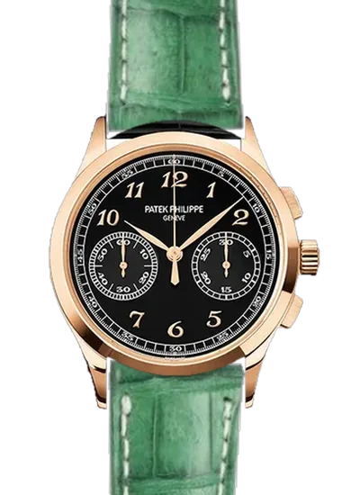 Complications 5170R-010 con Correa de caimán mate verde militar — Cosida a mano