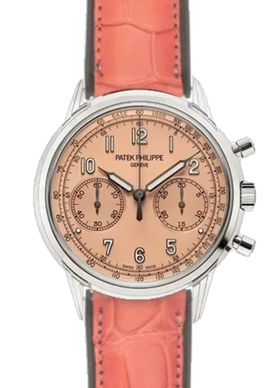 Complications 5172G-010 avec Bracelet en caoutchouc et alligator rose