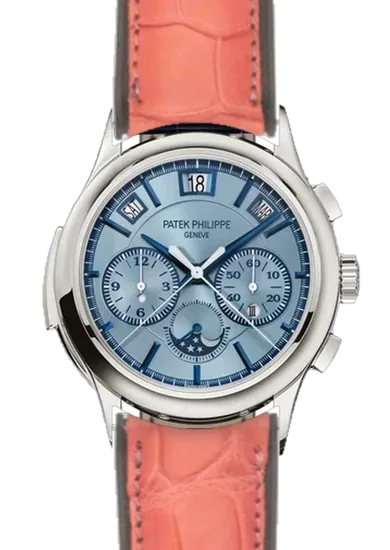 Grand Complications 5308G-001 avec Bracelet en caoutchouc et alligator rose