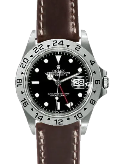 Explorer II 16570-0004 con Correa Cordovan Horween Marrón