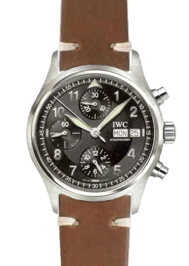 Pilot IW3706-15 con Correa de cordobán marrón en piel de cordobán