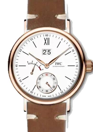 Portofino IW5161-03 con Correa de cordobán marrón en piel de cordobán