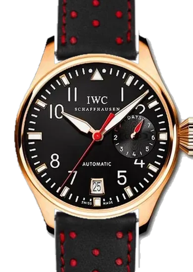 Big Pilot IW5004-09 con Cinturino Driver Nero e Rosso