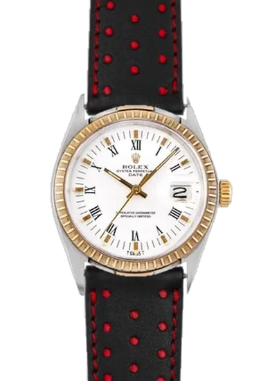 Date 1505 con Cinturino Driver Nero e Rosso