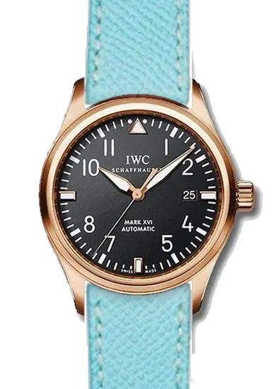 Pilot IW3255-15 con Correa Epsom azul claro con relieve