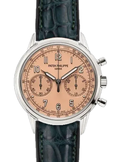 Complications 5172G-010 avec Bracelet hybride alligator et caoutchouc vert olive mat