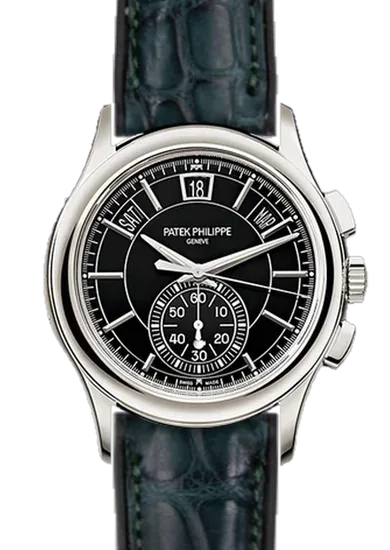 Complications 5905P-010 con Cinturino Ibrido Alligatore e Caucciù Verde Oliva Opaco