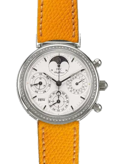 Da Vinci IW9253-12 con Cinturino Martellato Giallo con Cuciture Ecru