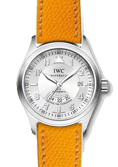 Pilot IW3251-10 con Cinturino Martellato Giallo con Cuciture Ecru