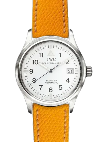 Pilot IW3253-09 con Cinturino Martellato Giallo con Cuciture Ecru
