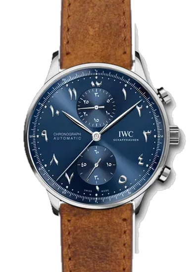 Portugieser IW3714-89 con Cinturino Pelle Cognac Mohawk