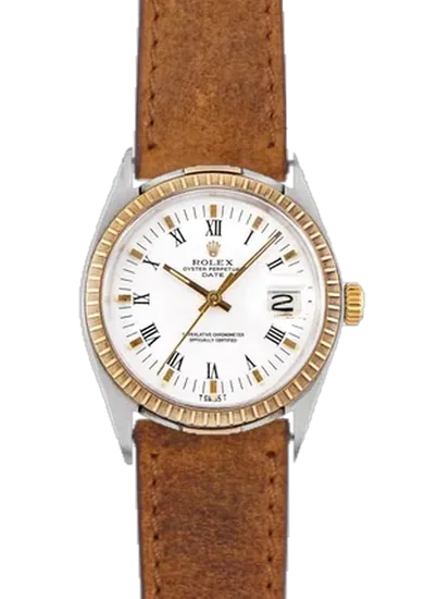 Date 1505 con Cinturino Pelle Cognac Mohawk