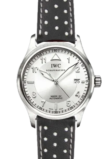 Pilot IW3253-13 with Black and White Driver Leather Strap