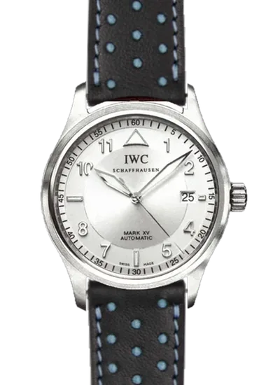Pilot IW3253-13 with Black and Blue Leather Driver Strap