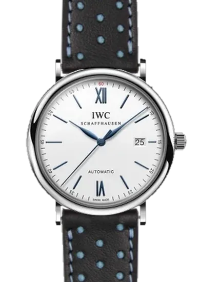 Portofino IW3565-27 con Cinturino Pelle Driver Nero e Blu