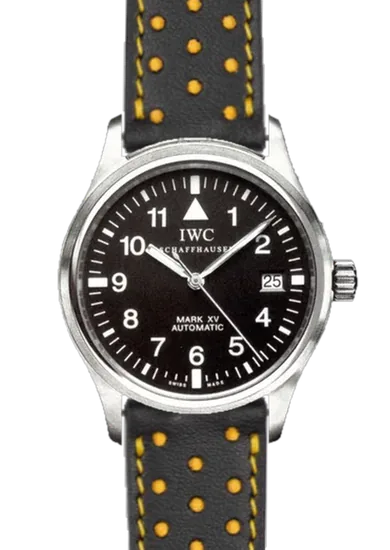 Pilot IW3253-07 with Black and Yellow Driver Leather Strap