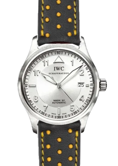 Pilot IW3253-13 with Black and Yellow Driver Leather Strap