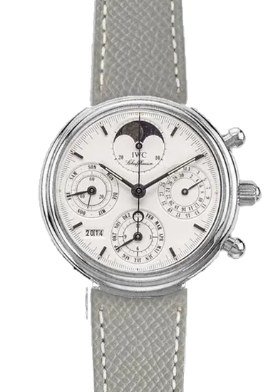 Da Vinci IW9252-08 con Cinturino Pelle Martellato Grigia con Cuciture Ecru