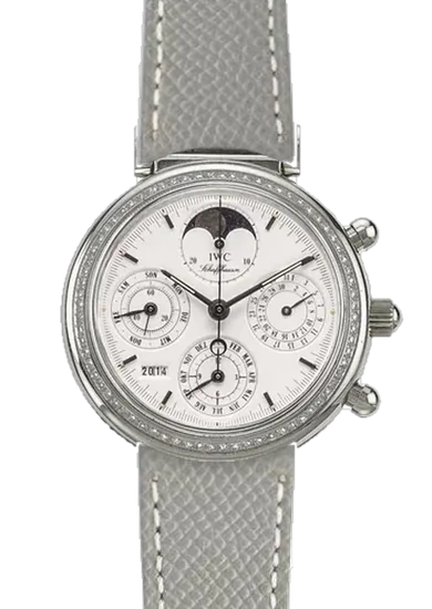 Da Vinci IW9253-12 con Cinturino Pelle Martellato Grigia con Cuciture Ecru