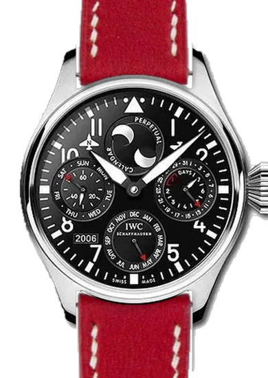 Big Pilot IW5026-07 con Cinturino in Pelle Swift Rosso