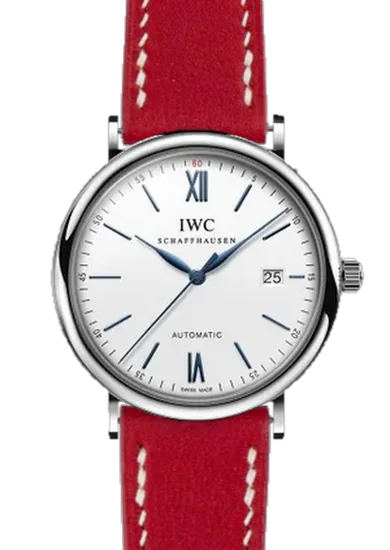 Portofino IW3565-27 con Cinturino in Pelle Swift Rosso