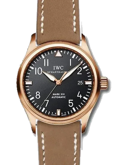 Pilot IW3255-15 con Correa de piel Swift en color gris topo