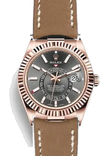 Sky-Dweller 326235-0006 con Cinturino in Pelle Swift Topo