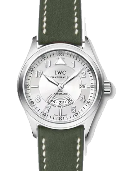 Pilot IW3251-10 con Cinturino in Pelle Swift Verde Oliva