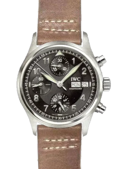 Pilot IW3706-15 con Correa de piel vintage desgastada con doble costura