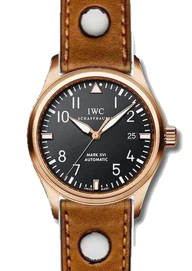 Pilot IW3255-15 con Correa Rally Cognac de piel de becerro italiana