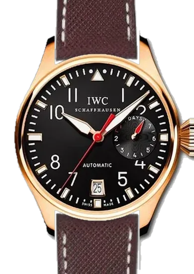 Big Pilot IW5004-09 con Cinturino Saffiano Cognac