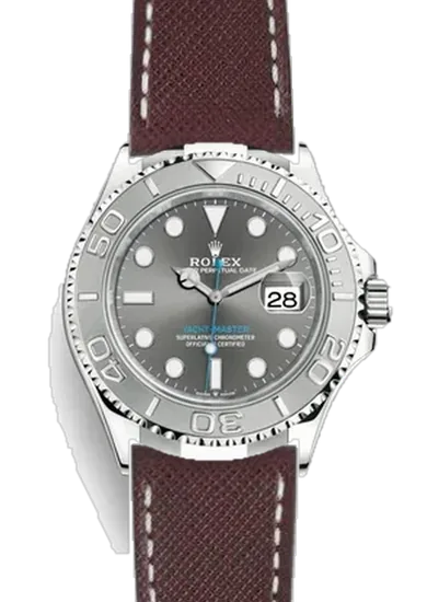 Yacht-Master 126622-0001 con Correa Saffiano Cognac