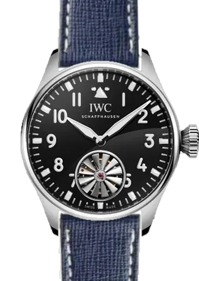 Big Pilot IW3299-01 con Cinturino Saffiano Navy Blue