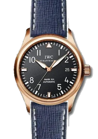 Pilot IW3255-15 con Correa Saffiano azul marino
