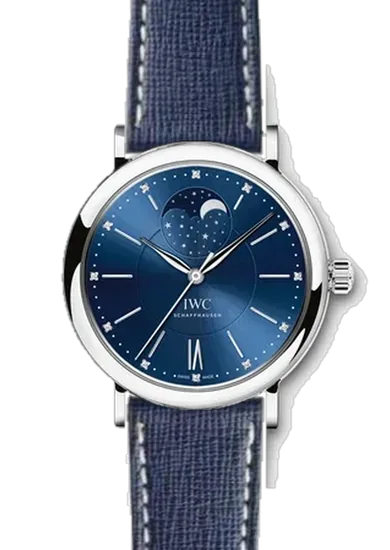 Portofino IW4590-06 con Correa Saffiano azul marino