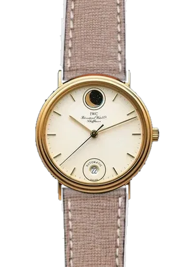 Portofino IW3550-01 con Correa Saffiano en color topo