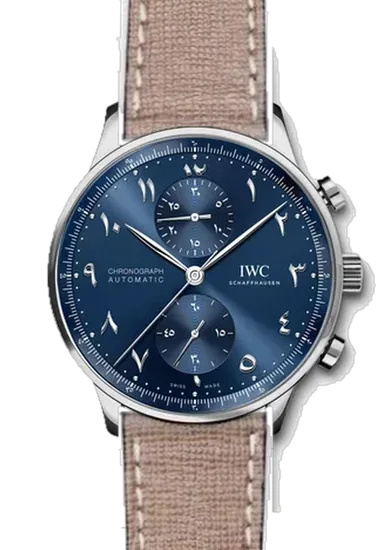 Portugieser IW3714-89 con Cinturino Saffiano Taupe