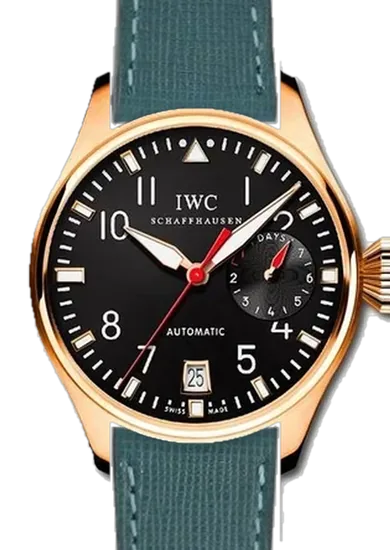 Big Pilot IW5004-09 con Cinturino Saffiano Verde