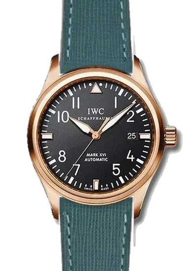 Pilot IW3255-15 con Correa Saffiano verde