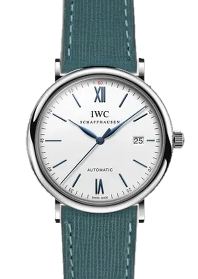 Portofino IW3565-27 con Cinturino Saffiano Verde