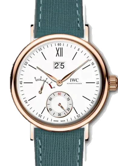 Portofino IW5161-03 con Correa Saffiano verde